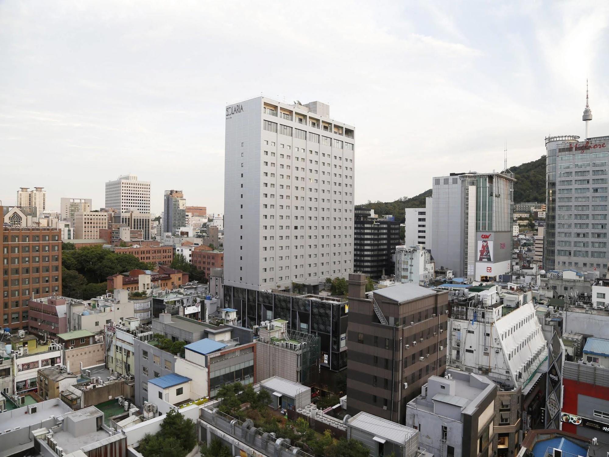 Solaria Nishitetsu Hotel Seoul Myeongdong Екстериор снимка
